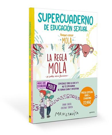 APRENDE CON MENSTRUITA (LA REGLA MOLA + SUPERCUADERNO DE EDUCACIÓN SEXUAL) | 9788419975041 | SALVIA,ANNA | Llibreria Geli - Llibreria Online de Girona - Comprar llibres en català i castellà