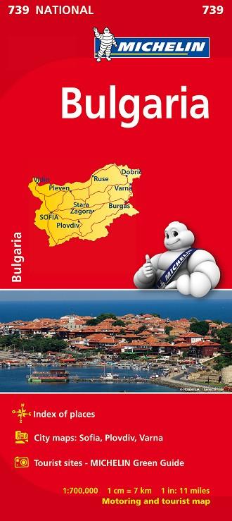 MAPA NATIONAL BULGARIA 2019 | 9782067174078 | V.V.A.A. | Llibreria Geli - Llibreria Online de Girona - Comprar llibres en català i castellà
