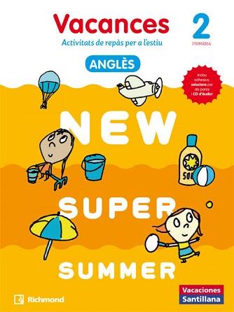 NEW SUPER SUMMER(2º PRIMÀRIA.ACTIVITATS DE REPÀS PER A L'ESTIU.SB+AUDIO CATALÀ) | 9788466823043 |   | Llibreria Geli - Llibreria Online de Girona - Comprar llibres en català i castellà
