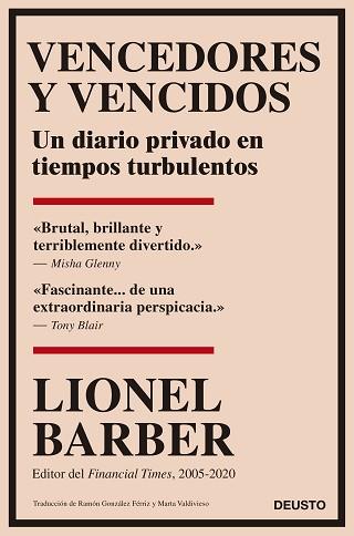 VENCEDORES Y VENCIDOS | 9788423433827 | BARBER,LIONEL | Llibreria Geli - Llibreria Online de Girona - Comprar llibres en català i castellà
