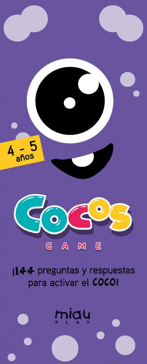 COCOS GAME 4-5 AÑOS | 9788418749476 | RODRÍGUEZ SÁNCHEZ,CARLOS | Llibreria Geli - Llibreria Online de Girona - Comprar llibres en català i castellà