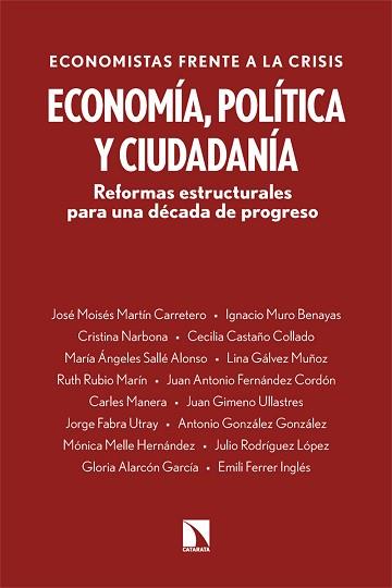 ECONOMÍA,POLÍTICA Y CIUDADANÍA | 9788413528878 | FABRA UTRAY,JORGE/GONZÁLEZ,ANTONIO/MURO,IGNACIO | Llibreria Geli - Llibreria Online de Girona - Comprar llibres en català i castellà