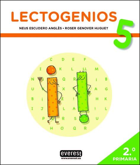 LECTOGENIOS-5 | 9788428343855 | ESCUDERO ANGLÈS,NEUS/GENOVER HUGUET,ROSER | Llibreria Geli - Llibreria Online de Girona - Comprar llibres en català i castellà