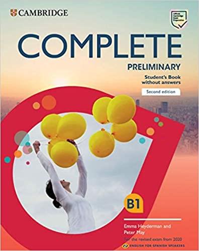 COMPLETE PRELIMINARY(STUDENT S BOOK WITH ANSWERS WITH ONLINE PRACTICE FOR THE REVISED EXAM FROM 2020) | 9781108525244 | Llibreria Geli - Llibreria Online de Girona - Comprar llibres en català i castellà