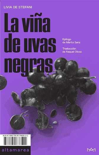 LA VIñA DE UVAS NEGRAS | 9788494833502 | DE STEFANI,LIVIA | Llibreria Geli - Llibreria Online de Girona - Comprar llibres en català i castellà
