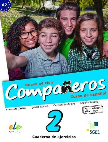 COMPAÑEROS-2(CUADERNO DE EJERCICIOS.NUEVA EDICIÓN) | 9788497789103 | RODERO,IGNACIO/SARDINERO,CARMEN/CASTRO,FRANCISCA | Llibreria Geli - Llibreria Online de Girona - Comprar llibres en català i castellà