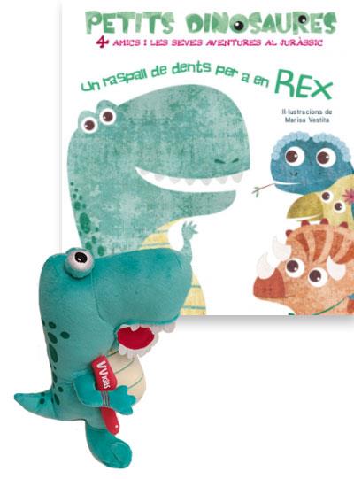 REX+UN RESPALL DE DENTS PER EN REX | 9788468270951 | Llibreria Geli - Llibreria Online de Girona - Comprar llibres en català i castellà