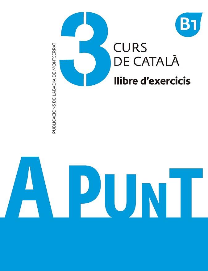 A PUNT-3(CURS DE CATALÀ. LLIBRE D'EXERCICIS) | 9788491910121 | VILAGRASA GRANDIA,ALBERT | Llibreria Geli - Llibreria Online de Girona - Comprar llibres en català i castellà
