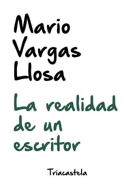 LA REALIDAD DE UN ESCRITOR | 9788417252137 | VARGAS LLOSA,MARIO | Llibreria Geli - Llibreria Online de Girona - Comprar llibres en català i castellà