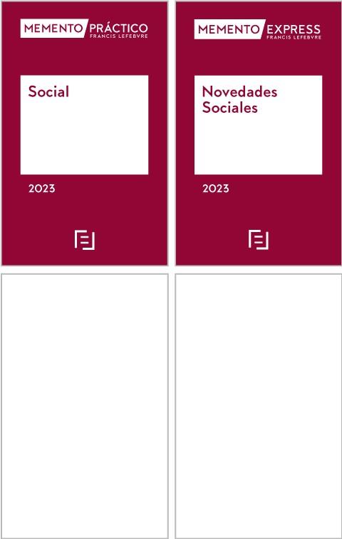 MEMENTO PRÁCTICO SOCIAL 2023 + MEMENTO EXPRESS NOVEDADES SOCIALES(PACK 2023) | 9788419303943 | Llibreria Geli - Llibreria Online de Girona - Comprar llibres en català i castellà