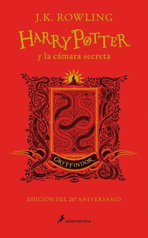 HARRY POTTER Y LA CÁMARA SECRETA.GRYFFINDOR | 9788498389715 | ROWLING,J. K. | Llibreria Geli - Llibreria Online de Girona - Comprar llibres en català i castellà