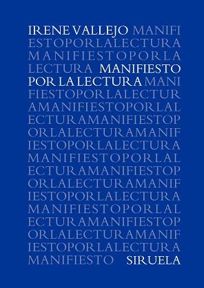 MANIFIESTO POR LA LECTURA | 9788418708954 | VALLEJO,IRENE | Llibreria Geli - Llibreria Online de Girona - Comprar llibres en català i castellà