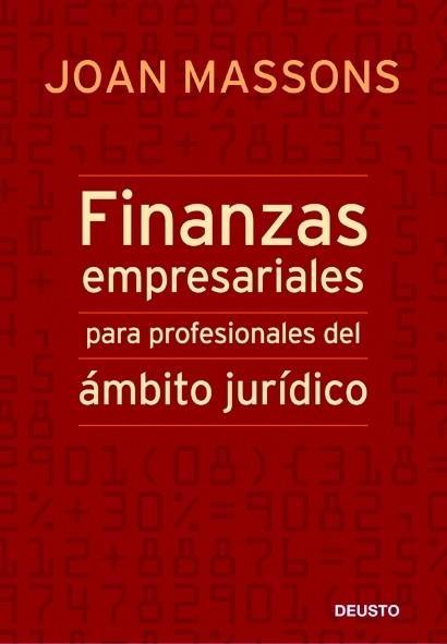 FINANZAS EMPRESARIALES PARA PROFESIONALES DEL AMBITO... | 9788423427253 | MASSONS,JOAN | Llibreria Geli - Llibreria Online de Girona - Comprar llibres en català i castellà