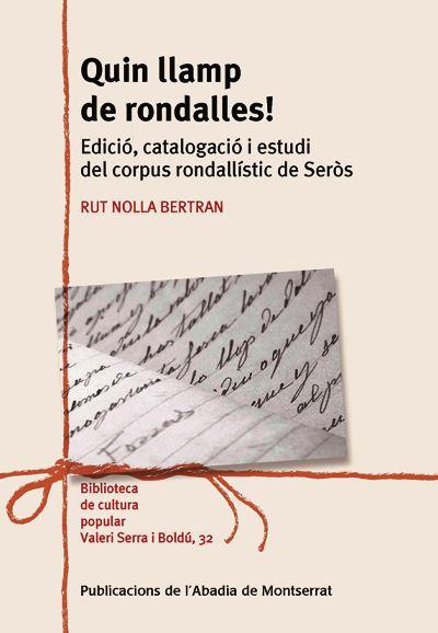 QUIN LLAMP DE RONDALLES! | 9788491912224 | NOLLA BERTRAN,RUT | Llibreria Geli - Llibreria Online de Girona - Comprar llibres en català i castellà