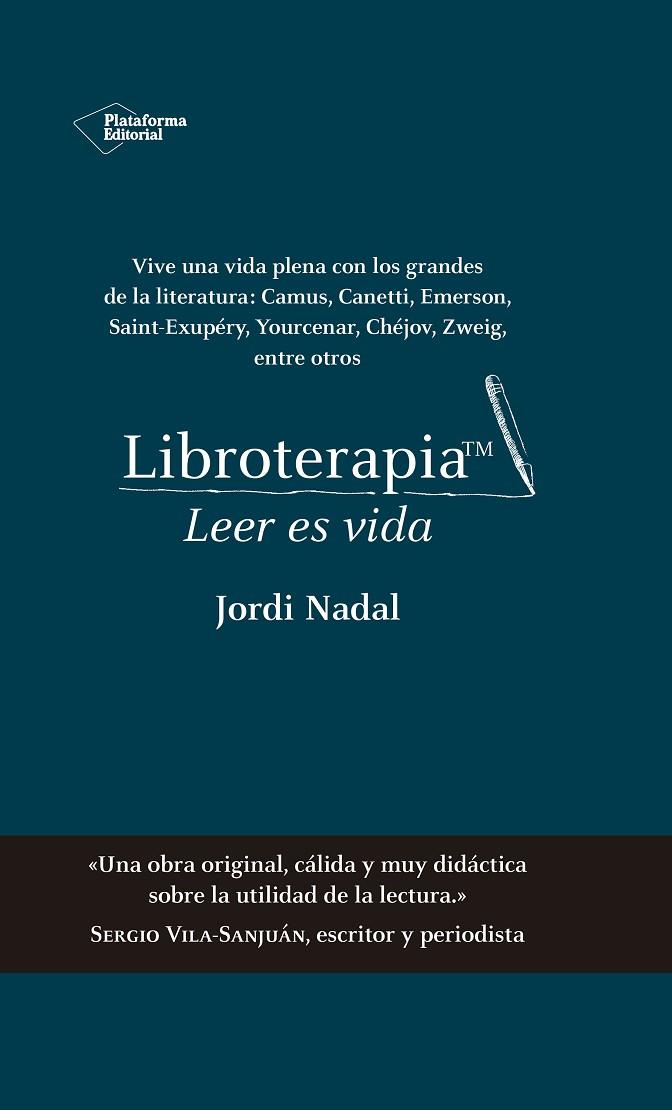 LIBROTERAPIA.LEER ES VIDA | 9788417114718 | NADAL,JORDI | Llibreria Geli - Llibreria Online de Girona - Comprar llibres en català i castellà