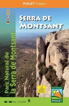 SERRA DE MONTSANT(ESCALA 1:20.000) | 9788412392692 | Llibreria Geli - Llibreria Online de Girona - Comprar llibres en català i castellà