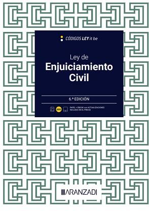 LEY DE ENJUICIAMIENTO CIVIL(6ª EDICIÓN 2023.LEYITBE.PAPEL + E-BOOK) | 9788411635967 |   | Llibreria Geli - Llibreria Online de Girona - Comprar llibres en català i castellà