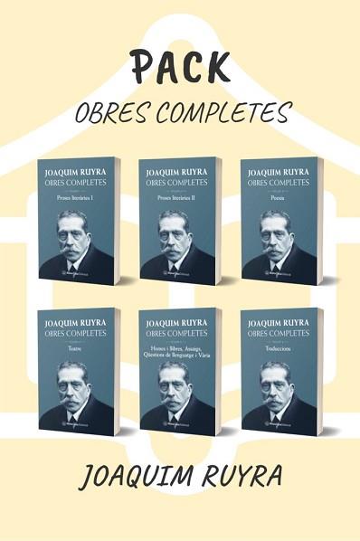 JOAQUIM RUYRA.OBRES COMPLETES(PACK 6 VOLUMS) | 9788418013966 | RUYRA,JOAQUIM | Llibreria Geli - Llibreria Online de Girona - Comprar llibres en català i castellà