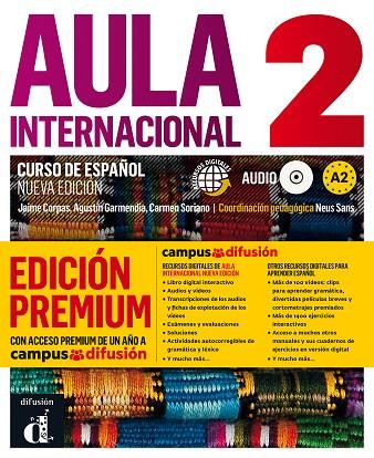 AULA INTERNACIONAL-2(EDICIÓN PREMIUM) | 9788417249526 | CORPAS,JAIME | Llibreria Geli - Llibreria Online de Girona - Comprar llibres en català i castellà