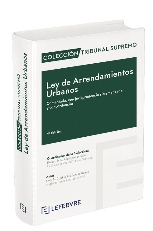 LEY DE ARRENDAMIENTOS URBANOS COMENTADA(4ª EDICIÓN 2020) | 9788418190162 |   | Libreria Geli - Librería Online de Girona - Comprar libros en catalán y castellano