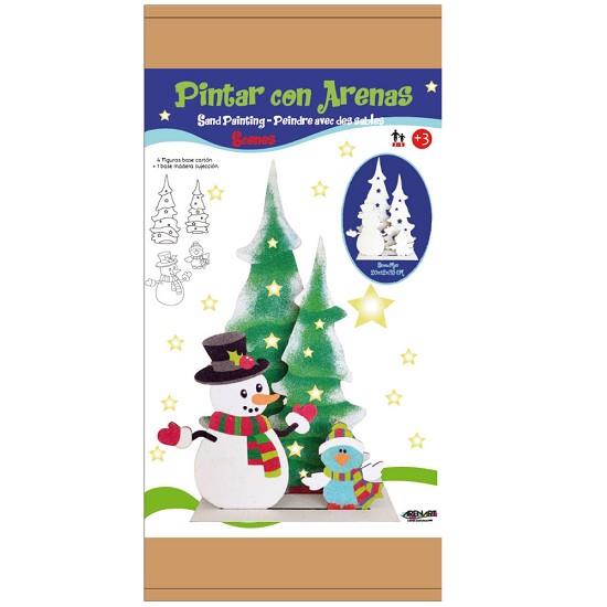 CHRISTMAS SCENES SNOWMAN(SAND PAINTING) | 8437004931887 | Llibreria Geli - Llibreria Online de Girona - Comprar llibres en català i castellà