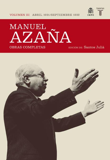 MANUEL AZAÑA.OBRAS COMPLETAS-3 | 9788430606993 | AZAÑA,MANUEL | Llibreria Geli - Llibreria Online de Girona - Comprar llibres en català i castellà