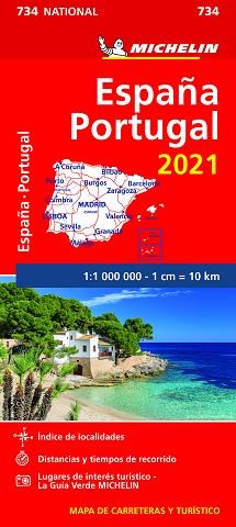 MAPA NACIONAL ESPAÑA- PORTUGAL 2021 | 9782067249622 | Llibreria Geli - Llibreria Online de Girona - Comprar llibres en català i castellà
