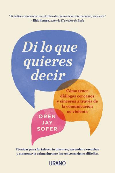 DI LO QUE QUIERES DECIR | 9788416720958 | SOFER, OREN JAY | Llibreria Geli - Llibreria Online de Girona - Comprar llibres en català i castellà