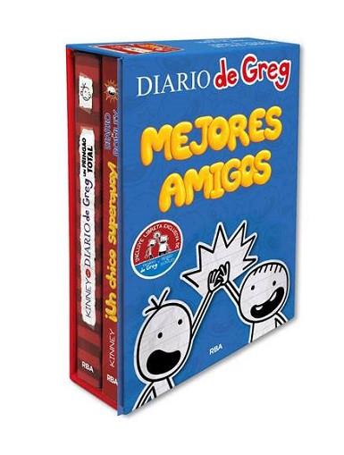 MEJORES AMIGOS ROWLEY.GREG(ESTUCHE) | 9788427220850 | KINNEY,JEFF | Llibreria Geli - Llibreria Online de Girona - Comprar llibres en català i castellà
