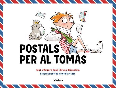 POSTALS PER AL TOMÀS | 9788424672607 | SENA,AMPARO/BARRACHINA,BRUNO | Llibreria Geli - Llibreria Online de Girona - Comprar llibres en català i castellà