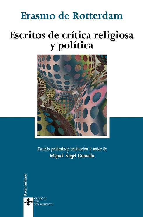 ESCRITOS DE CRÍTICA RELIGIOSA Y POLÍTICA | 9788430946747 | ROTTERDAM,ERASMO DE | Llibreria Geli - Llibreria Online de Girona - Comprar llibres en català i castellà