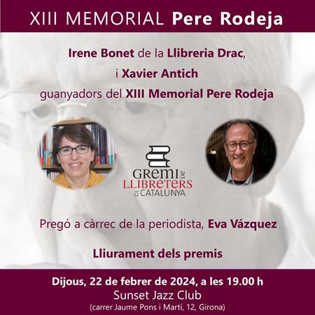 XIII MEMORIAL PERE RODEJA PONSATÍ | Llibreria Geli - Llibreria Online de Girona - Comprar llibres en català i castellà