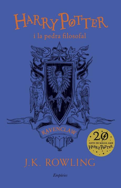 HARRY POTTER I LA PEDRA FILOSOFAL(RAVENCLAW) | 9788417016692 | ROWLING,J.K. | Llibreria Geli - Llibreria Online de Girona - Comprar llibres en català i castellà