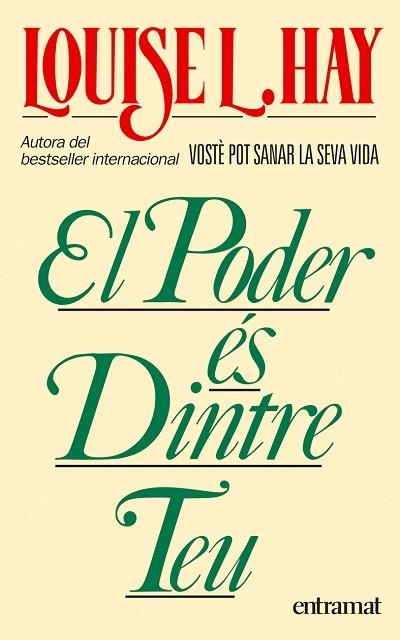 EL PODER ES DINTRE TEU | 9788493475420 | HAY, LOUISE L. | Llibreria Geli - Llibreria Online de Girona - Comprar llibres en català i castellà