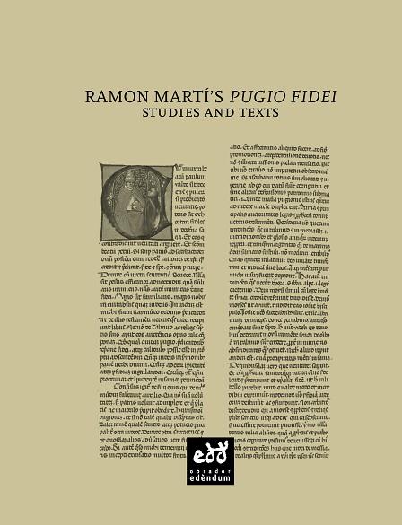 RAMON MARTI'S PUGIO FIDEI.STUDIES AND TEXTS | 9788494756610 | MARTI,RAMON | Llibreria Geli - Llibreria Online de Girona - Comprar llibres en català i castellà