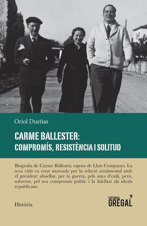 CARME BALLESTER.COMPROMÍS,RESISTÈNCIA I SOLITUD | 9788417082727 | DUEÑAS,ORIOL | Llibreria Geli - Llibreria Online de Girona - Comprar llibres en català i castellà