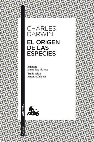 EL ORIGEN DE LAS ESPECIES (ED. JAUME JOSA I LLORCA) | 9788467033298 | DARWIN,CHARLES | Libreria Geli - Librería Online de Girona - Comprar libros en catalán y castellano