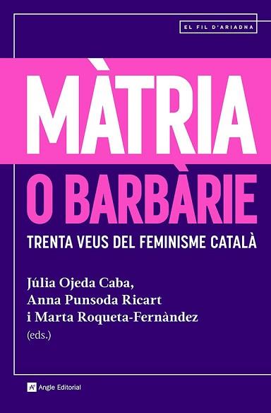 MÀTRIA O BARBÀRIE | 9788410112094 | AUTORS, DIVERSOS | Llibreria Geli - Llibreria Online de Girona - Comprar llibres en català i castellà
