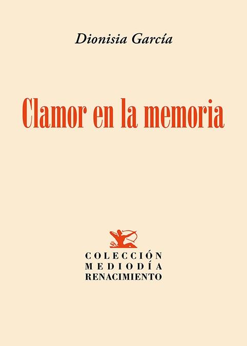 CLAMOR EN LA MEMORIA | 9788419231871 | GARCÍA,DIONISIA | Llibreria Geli - Llibreria Online de Girona - Comprar llibres en català i castellà