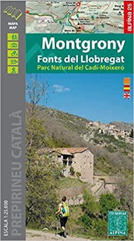 MONTGRONY.FONTS DEL LLOBREGAT.PARC NATURAL DEL CADÍ-MOIXERÓ | 9788480908566 | Llibreria Geli - Llibreria Online de Girona - Comprar llibres en català i castellà