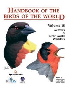 HANDBOOK OF THE BIRDS OF THE WORLD. VOL.15 | 9788496553682 | Llibreria Geli - Llibreria Online de Girona - Comprar llibres en català i castellà