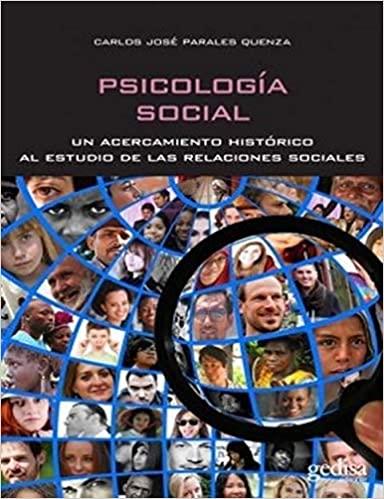 PSICOLOGÍA SOCIAL | 9788417835675 | PARALES QUENZA, CARLOS JOSÉ | Llibreria Geli - Llibreria Online de Girona - Comprar llibres en català i castellà