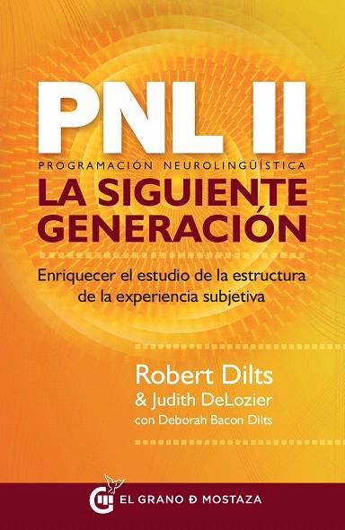 PNL II.LA SIGUIENTE GENERACION | 9788494614408 | DILTS,ROBERT/DELOZIER,JUDITH | Llibreria Geli - Llibreria Online de Girona - Comprar llibres en català i castellà