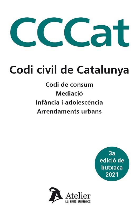 CODI CIVIL DE CATALUNYA(3ª EDICIÓ BUTXACA.EDICIÓ 2021) | 9788418244698 | EGEA FERNÁNDEZ,JOAN/FERRER RIBA,JOSEP | Llibreria Geli - Llibreria Online de Girona - Comprar llibres en català i castellà