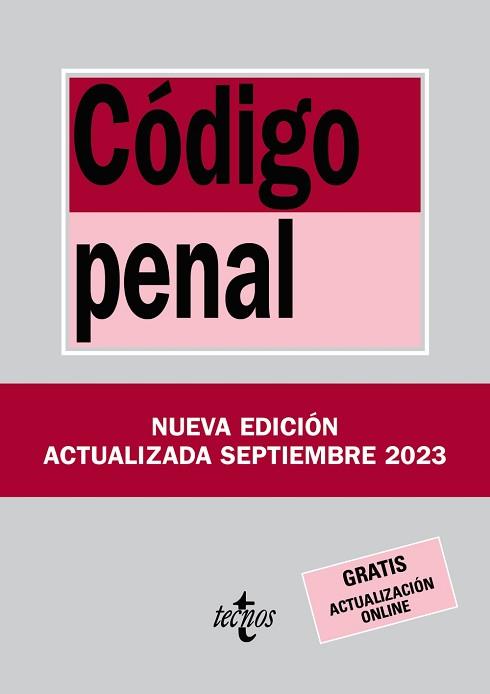 CÓDIGO PENAL(31ª EDICIÓN 2023) | 9788430988419 |   | Llibreria Geli - Llibreria Online de Girona - Comprar llibres en català i castellà