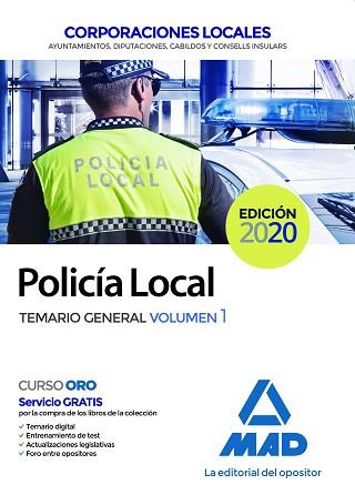 POLICÍA LOCAL(TEMARIO-1.EDICIÓN 2020) | 9788414236376 | SOUTO FERNÁNDEZ, RAFAEL SANTIAGO/TORRES FONSECA, TERESA | Llibreria Geli - Llibreria Online de Girona - Comprar llibres en català i castellà