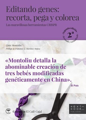 EDITANDO GENES:RECORTA, PEGA Y COLOREA | 9788412068597 | MONTOLIU JOSÉ, LLUÍS | Llibreria Geli - Llibreria Online de Girona - Comprar llibres en català i castellà