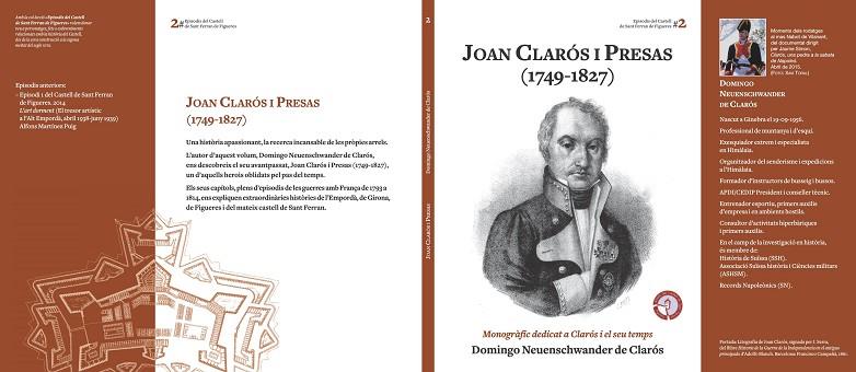 JOAN CLARÓS I PRESAS(1749-1827) | 9788460824558 | NEUENSCHWANDER DE CLARÓS,DOMINGO | Llibreria Geli - Llibreria Online de Girona - Comprar llibres en català i castellà