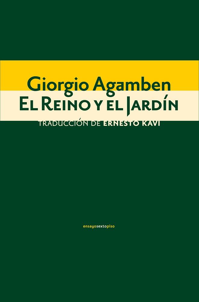 EL REINO Y EL JARDÍN | 9788416677429 | AGAMBEN,GIORGIO | Llibreria Geli - Llibreria Online de Girona - Comprar llibres en català i castellà