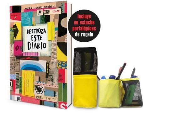 DESTROZA ESTE DIARIO(INCLUYE UN ESTUCHE PORTALAPICES) | 9788449336461 | Llibreria Geli - Llibreria Online de Girona - Comprar llibres en català i castellà